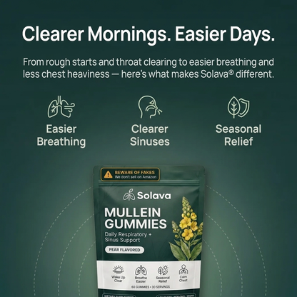 Solava Mullein Gummies