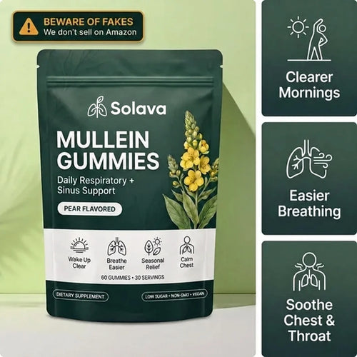 Solava Mullein Gummies